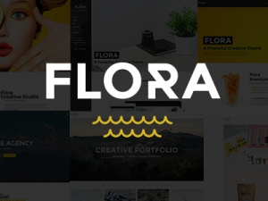 Flora (v1.7.4) Responsive Creative WordPress Theme [Activated]