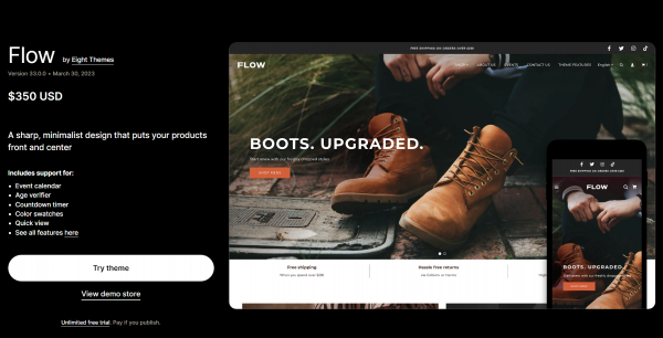 Flow Shopify Theme