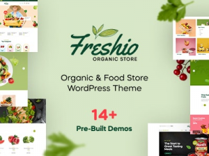 Freshio (v2.2.9) Organic & Food Store WordPress Theme