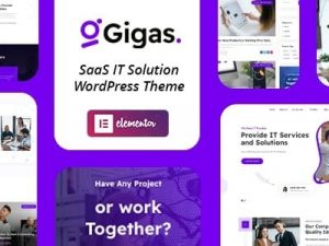 Gigas (v1.0.4) SaaS WordPress Theme