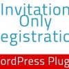 Invitation Only Registration v1.4