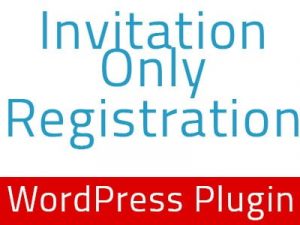 Invitation Only Registration v1.4