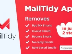 MailTidy v2.4 Email List Cleaner SAAS Application [Activated]