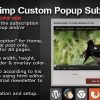 Mailchimp Custom Popup Subscription For WordPress v1.4