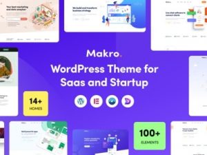 Makro (v1.2.9) Creative WordPress Theme For Saas & Startup