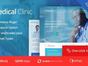 Medical Clinic (v1.3.6) Health & Doctor Medical WordPress Theme