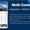 Multi Content Pro (Application and Website) v2.4.0