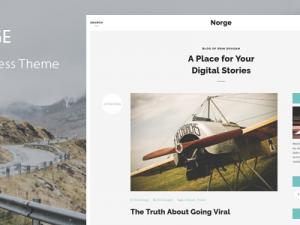 Norge (v1.9) Blog WordPress Theme