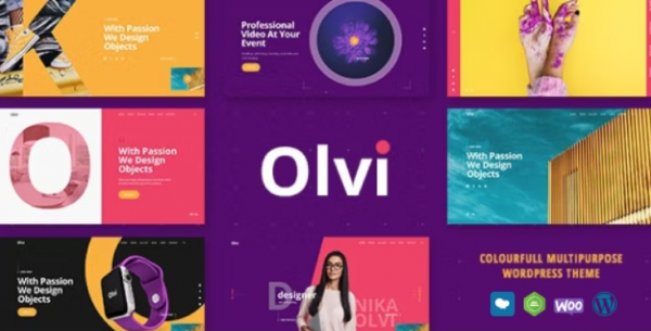 Olvi Creative MultiPurpose WordPress Theme Nulled