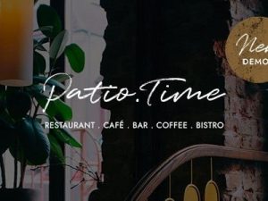 PatioTime (v1.9.0) Restaurant WordPress Theme [Activated]