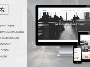 Patti (v2.9.13) Parallax One Page WordPress Theme