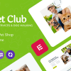 Pets Club (v2.3) Pet Care WordPress Theme + Shop