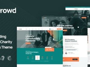 Qrowd v1.2.0 Crowdfunding Projects & Charity WordPress Theme