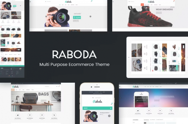 Raboda – eCommerce Responsive WordPress Theme Nulled