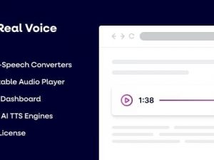 Real Voice v1.24 AI Text to Speech Plugin for WordPress