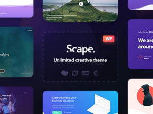 Scape (v1.5.11) Multipurpose WordPress Theme [Activated]