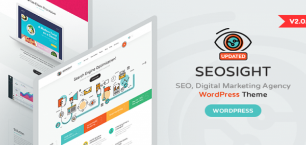 Seosight – SEO Digital Marketing Agency WP Theme Nulled