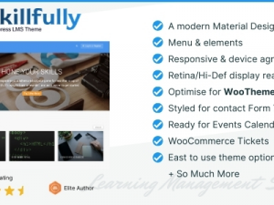 Skillfully (v2.0.4) A Learning Management System (LMS) Theme