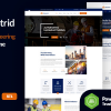 Solustrid (v2.1) Factory & Industrial Business WordPress Theme