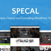 Specal (v1.8) Financial, Consulting WordPress Theme