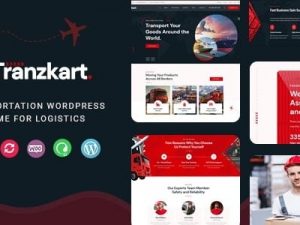 Tranzkart (v1.0.4) Transportation WordPress Theme for Logistics [Activated]