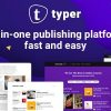 Typer (v1.20.0) Amazing Blog and Multi Author Publishing Theme