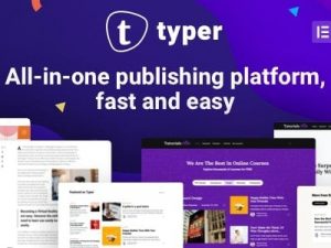 Typer (v1.20.0) Amazing Blog and Multi Author Publishing Theme