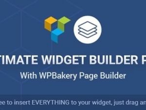 Ultimate Widget Builder Pro (v1.3) with WPBakery Page Builder