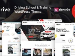 Udrive (v1.5) Driving School WordPress Theme