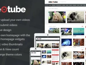 VideoTube (v3.4.7) Responsive Video WordPress Theme