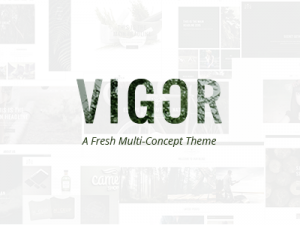 Vigor (v3.3) Vintage WordPress Theme