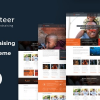 Volunteer (v2.0) Charity/Fundraising WordPress Theme