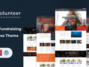 Volunteer (v2.0) Charity/Fundraising WordPress Theme