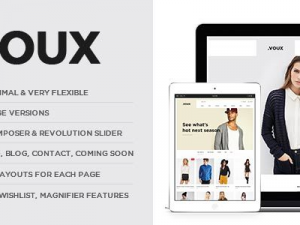 Voux Fashion Shopping Theme (v2.9)