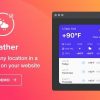 Weather Forecast (v1.3.1) WordPress Weather Plugin By Elfsight