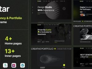 Xstar v1.0.1 Creative Agency & Portfolio WordPress Theme