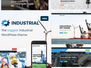 Industrial (v1.7.3) Factory Business WordPress Theme