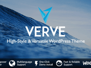 Verve v7.1.0 High-Style WordPress Theme